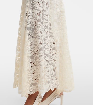 Maxikleid aus Spitze | Rabanne