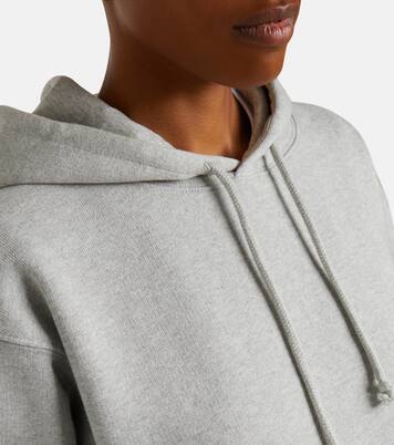 Felpa in jersey di cotone con cappuccio | Victoria Beckham