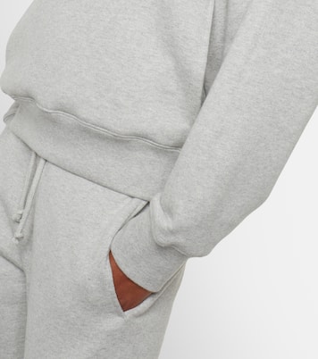 Felpa in jersey di cotone con cappuccio | Victoria Beckham