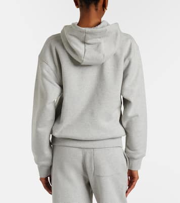 Felpa in jersey di cotone con cappuccio | Victoria Beckham