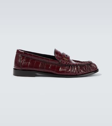 Mocassins Le Loafer en cuir d'anguille | Saint Laurent