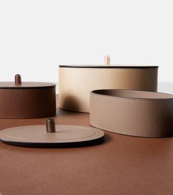 Boîte Harris Small en cuir | Giobagnara