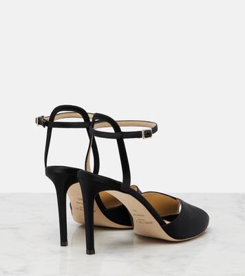 Sandalen Sacora aus Veloursleder | Jimmy Choo