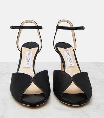 Sandalen Sacora aus Veloursleder | Jimmy Choo