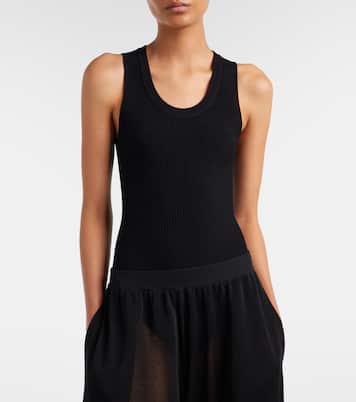 Ribbed-knit bodysuit | Alaïa