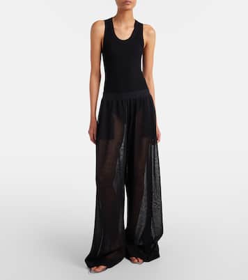 Ribbed-knit bodysuit | Alaïa