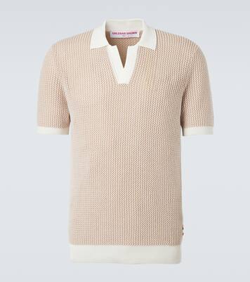 Horton crochet cotton polo sweater | Orlebar Brown