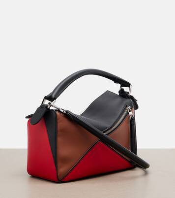 Puzzle Lion Intarsio Small shoulder bag | Loewe