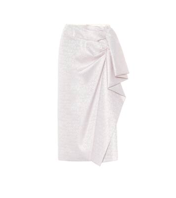 Metallic midi skirt | Dries Van Noten