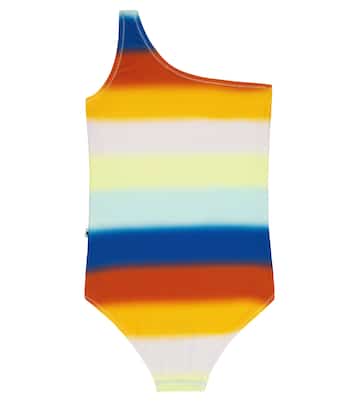 Nai one-shoulder striped swimsuit | Molo