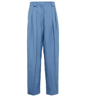 High-rise pleated pants | Stella McCartney