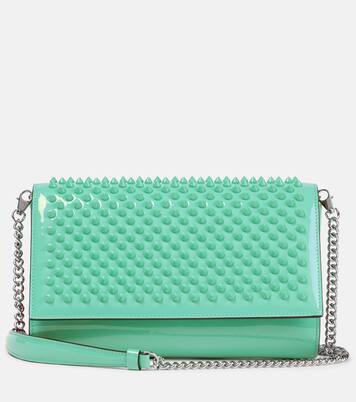 Verzierte Clutch Paloma Small aus Lackleder | Christian Louboutin