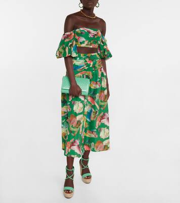 Verzierte Clutch Paloma Small aus Lackleder | Christian Louboutin