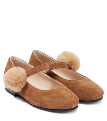 Suede ballet flats | Il Gufo