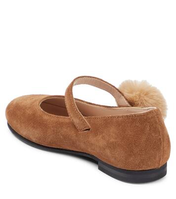 Suede ballet flats | Il Gufo