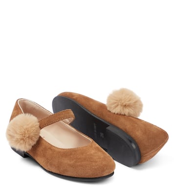 Suede ballet flats | Il Gufo