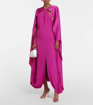 Robe Murcielago aus Crêpe | Taller Marmo