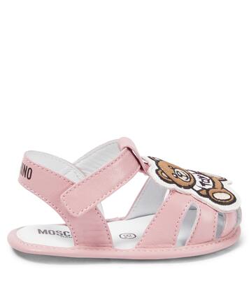 Baby Teddy Bear leather sandals | Moschino Kids