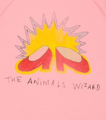 Robe t-shirt Gorilla imprimée en coton | The Animals Observatory