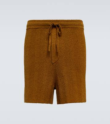 Bronte cotton-blend terry shorts | Nanushka