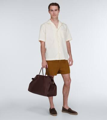 Bronte cotton-blend terry shorts | Nanushka