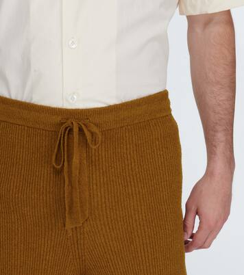 Bronte cotton-blend terry shorts | Nanushka