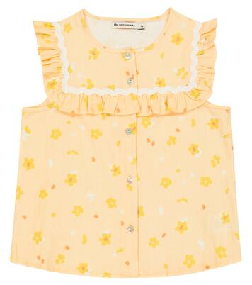 Limoncello linen and cotton top | The New Society