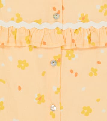 Limoncello linen and cotton top | The New Society