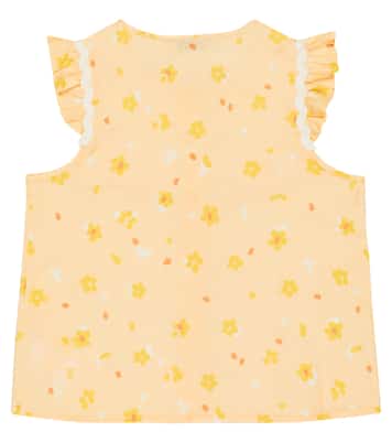 Limoncello linen and cotton top | The New Society