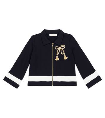 Veste brodée en coton | Monnalisa