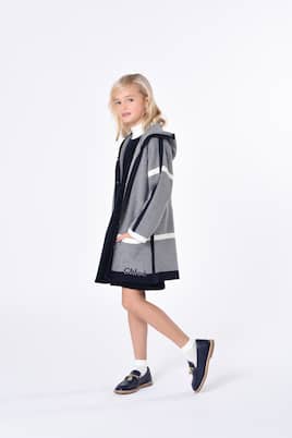Cotton and wool coat | Chloé Kids