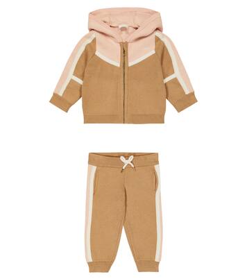 Baby cotton and wool tracksuit | Chloé Kids