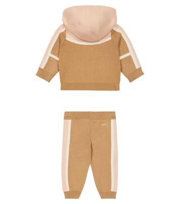 Baby cotton and wool tracksuit | Chloé Kids