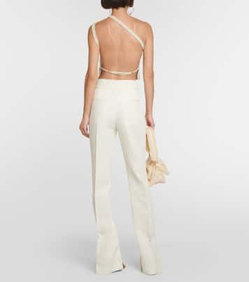 Pantaloni Tibau in misto lino | Jacquemus
