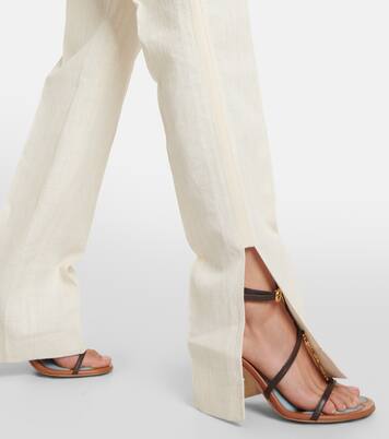 Pantaloni Tibau in misto lino | Jacquemus