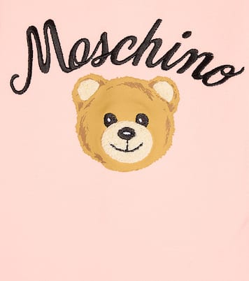 Baby - Tutina Teddy Bear in jersey di misto cotone | Moschino Kids