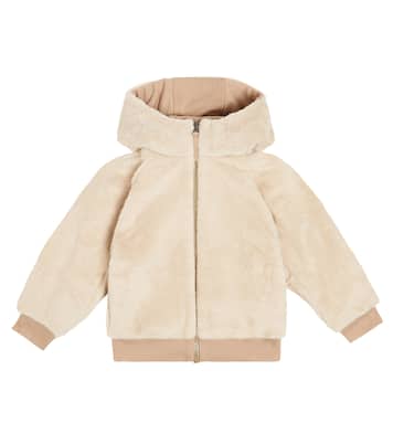 Reversible cotton hoodie | Il Gufo