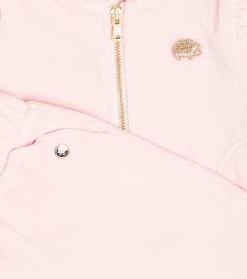 Baby cotton-blend velvet tracksuit | Tartine et Chocolat