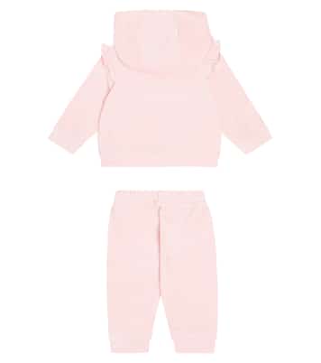 Baby cotton-blend velvet tracksuit | Tartine et Chocolat