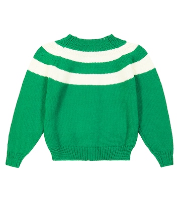 Toucan striped wool cardigan | The Animals Observatory