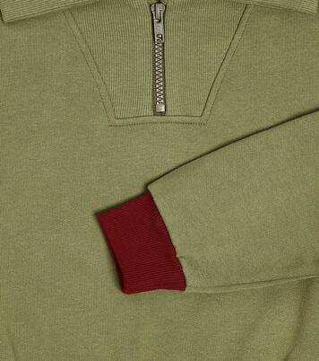 Laza cotton-blend sweatshirt | La Coqueta