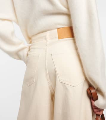 High-Rise Wide-Leg Jeans | Alanui