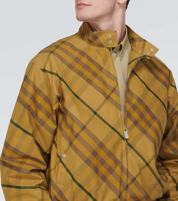 Bomber in cotone Burberry Check | Burberry