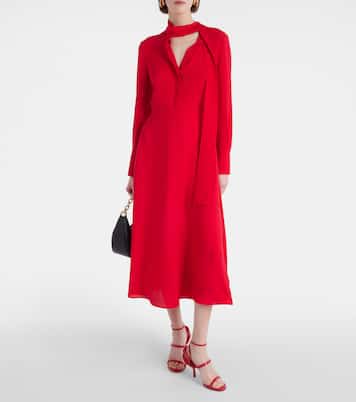 Midikleid aus Seide | Valentino