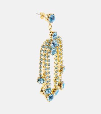 Crystal-embellished drop earrings | Magda Butrym