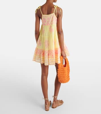 Miniabito in cotone con stampa | Juliet Dunn