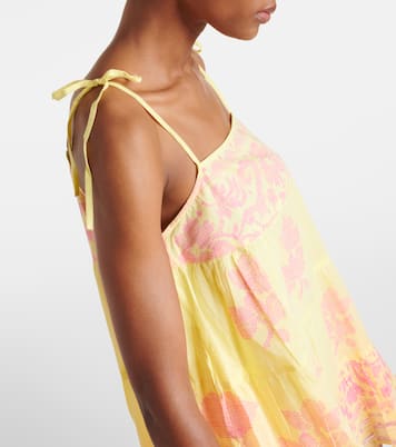 Miniabito in cotone con stampa | Juliet Dunn