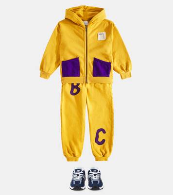 Bobo Choses cotton jersey zip-up hoodie | Bobo Choses