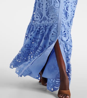 Maxikleid aus Spitze | Self-Portrait