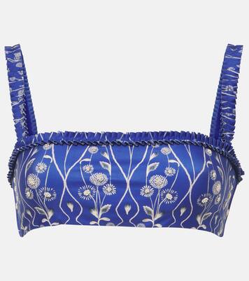 Bedrucktes Bikini-Oberteil Olmo | Agua by Agua Bendita